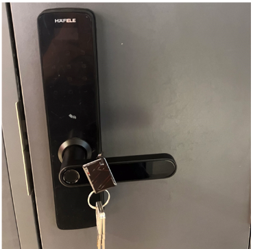 Khóa điện tử Hafele DL7100 912.05.498 photo review