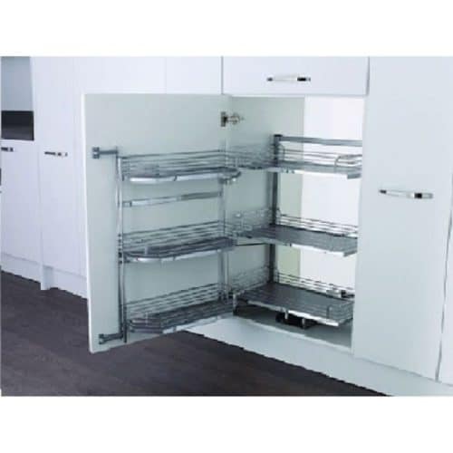 Ảnh bộ kệ đựng thực phẩm 3 tầng 600/800mm TANDEM PANTRY Hafele 545.94.650