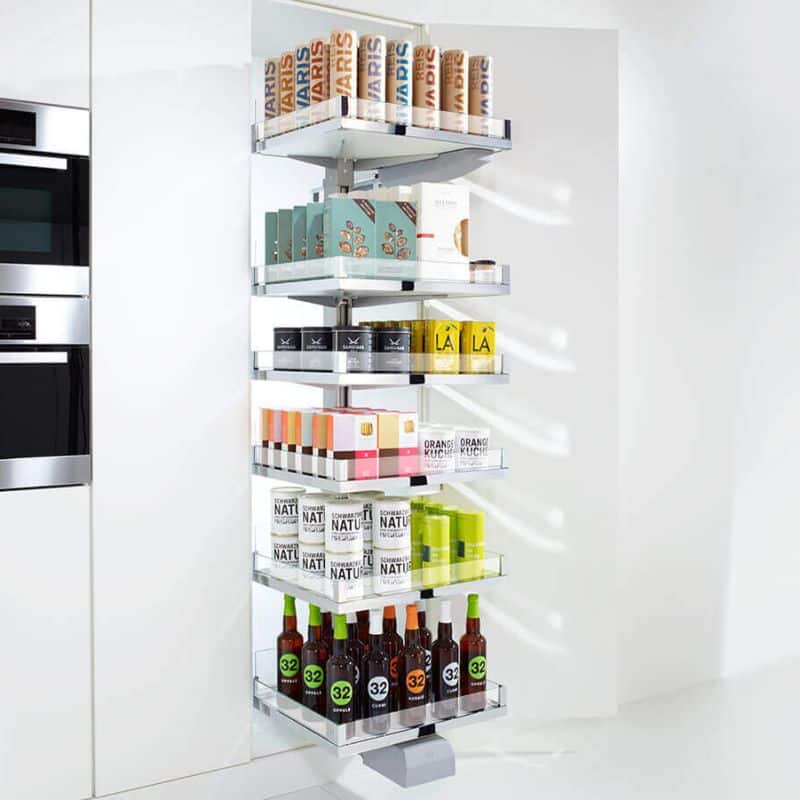 Ảnh thực tế bộ kệ 5 tầng CONVOY LAVIDO 450mm Hafele 549.62.904 Ảnh thực tế bộ kệ 5 tầng CONVOY LAVIDO 450mm Hafele 549.62.904