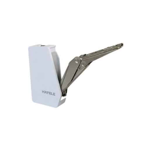 Ảnh thực tế bộ tay nâng FREE FLAP 3.15 Hafele 493.05.851 nắp trắng