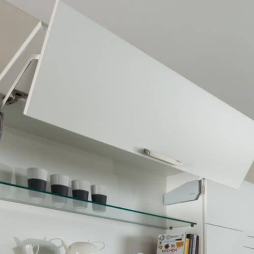 Bộ tay nâng FREE FOLD SHORT Hafele 493.05.735, xám 3 Ảnh thực tế bộ tay nâng FREE FOLD SHORT Hafele 493.05.735, xám