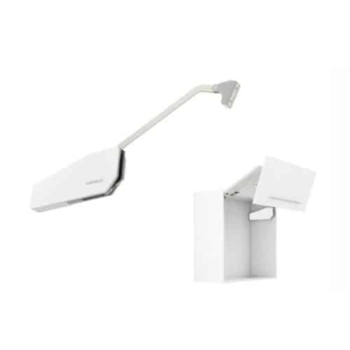 Ảnh thực tế bộ tay nâng FREE FOLD SHORT Hafele 493.05.739, xám