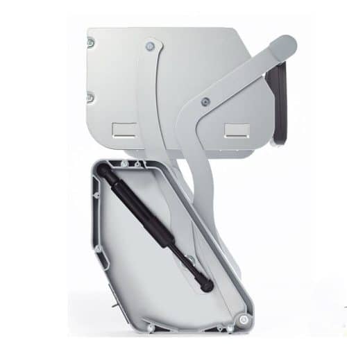 Ảnh thực tế kệ nâng hạ cho tủ bếp rộng 900mm, 1 khay, Hafele 504.68.915