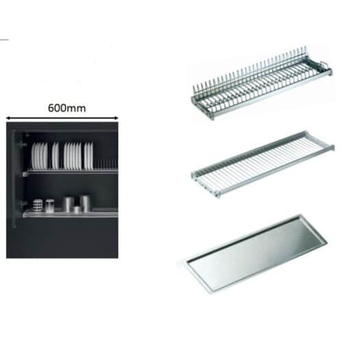 Phụ kiện tủ bếp khay hứng nước Hafele 544.01.087 inox 520x240mm 3 Ảnh thực tế phụ kiện tủ bếp khay hứng nước Hafele 544.01.087 inox 520x240mm