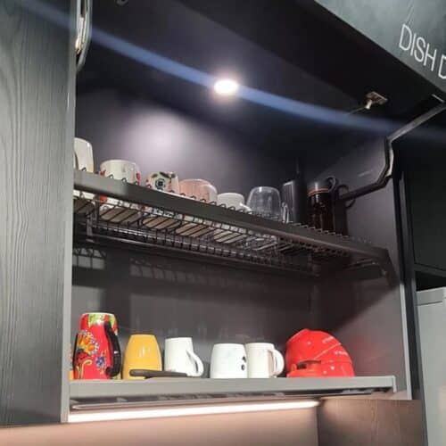 Ảnh thực tế khay up chén đĩa Hafele 544.01.304 KT 414X263mm