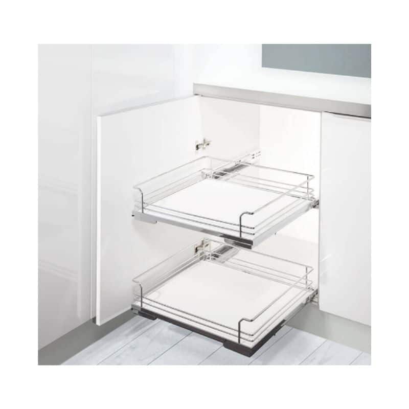 Ảnh thực tế phụ kiện tủ bếp Hafele 540.26.665 bộ rổ ARENA Ảnh thực tế phụ kiện tủ bếp Hafele 540.26.665 bộ rổ ARENA