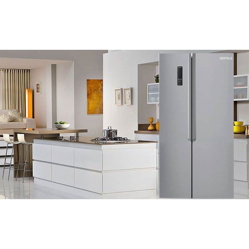 Ảnh thực tế Tủ lạnh side by side Hafele HF-SBSID 534.14.020 Ảnh thực tế Tủ lạnh side by side Hafele HF-SBSID 534.14.020
