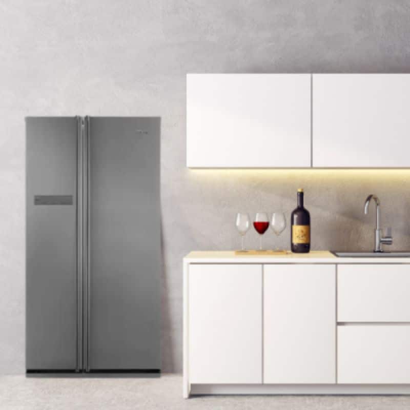 Ảnh thực tế Tủ lạnh side by side Hafele SBS660X 535.14.998 Ảnh thực tế Tủ lạnh side by side Hafele SBS660X 535.14.998