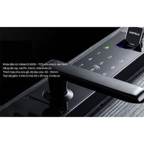 Bàn phím Khóa cửa điện tử Hafele EL9000-TCS 912.05.378