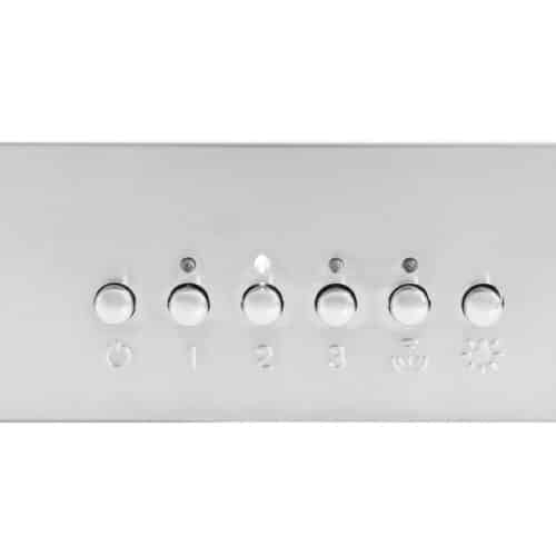 Máy hút mùi đảo 90cm Hafele Smeg KI90XE 536.84.628 5 Bảng điều khiển Máy hút mùi đảo 90cm Hafele Smeg KI90XE 536.84.628