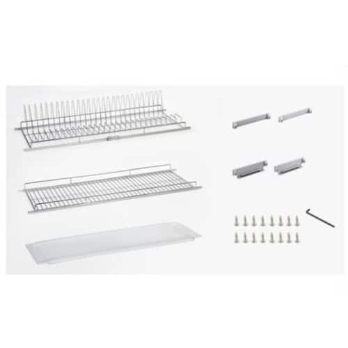 Cấu tạo giá úp bát đĩa Hafele 544.06.026 inox 304 cho tủ rộng 800mm