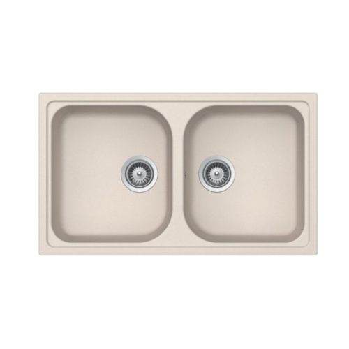 Chậu rửa bát đá Hafele GRANSTONE HS19-GEN2R90 màu kem