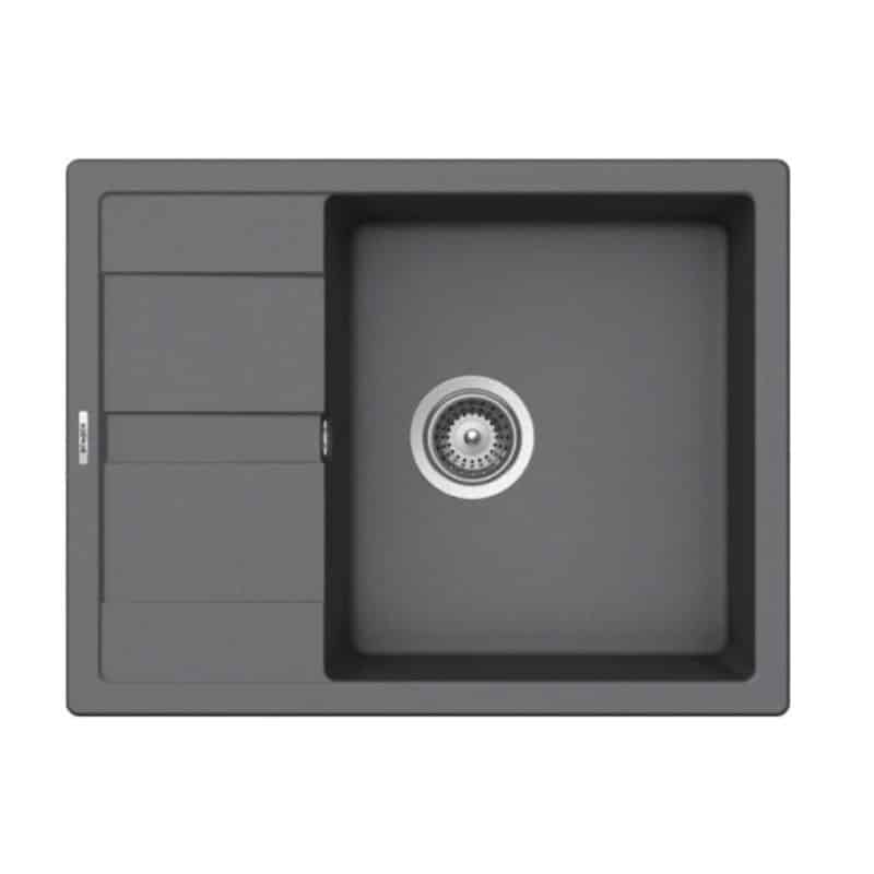 Chậu rửa bát đá Hafele HS20-GED1S60 570.30.840 màu xám Chậu rửa bát đá Hafele HS20-GED1S60 570.30.840 màu xám