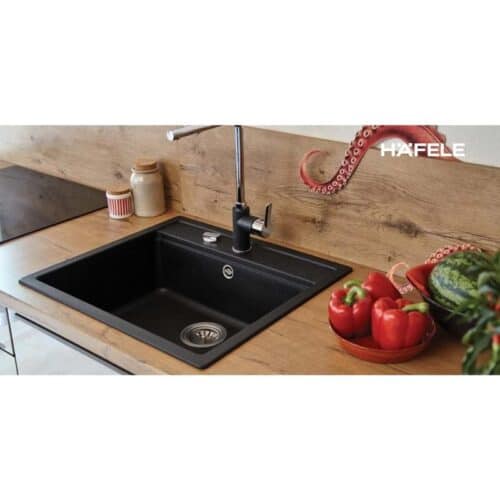 Chậu rửa bát đá Hafele HS20-GEN1S60 570.34.870 màu xám