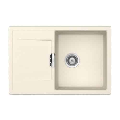 Chậu rửa bát đá Hafele HS20-GKD1S60 570.30.930 màu kem