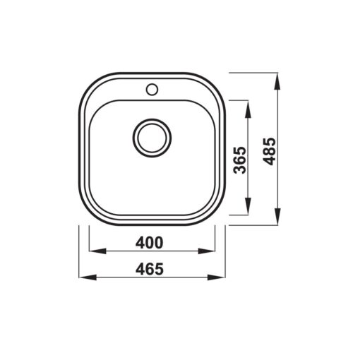 Chậu rửa bát Hafele HS19-SSN1R50 567.23.083