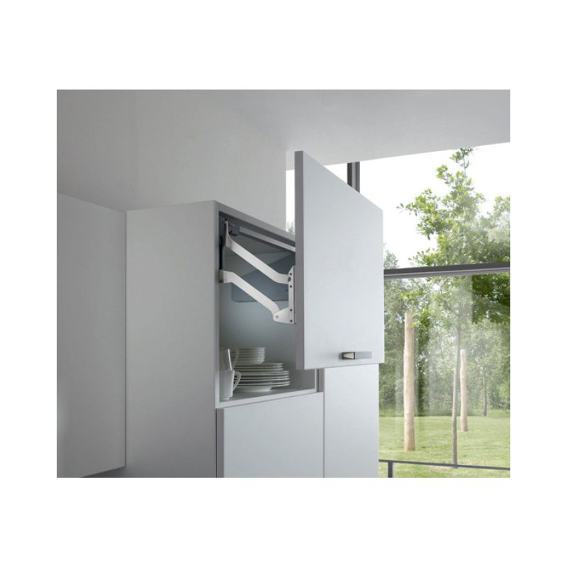 Bộ tay nâng FREE UP Hafele 493.05.801 nắp xám Bộ tay nâng FREE UP Hafele 493.05.801 nắp xám