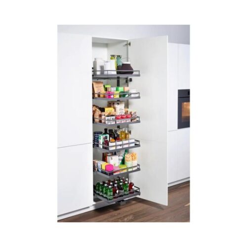 Kệ đựng thực phẩm 5 tầng Kesseböhmer Tandem Solo Hafele 549.77.494