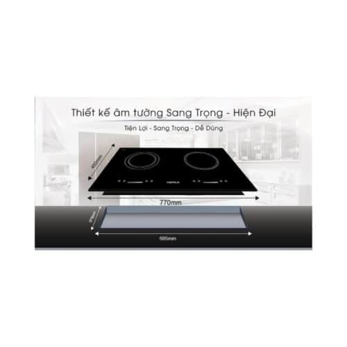 Lắp đặt Bếp từ 2 vùng nấu Hafele HC-M772C 536.61.565