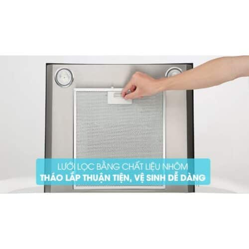 Khay lọc Máy hút khử mùi kính cong Hafele HH WG90B 539.81.185