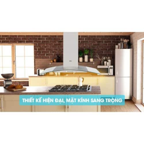 Thiết kế Máy hút khử mùi kính cong Hafele HH WG90B 539.81.185