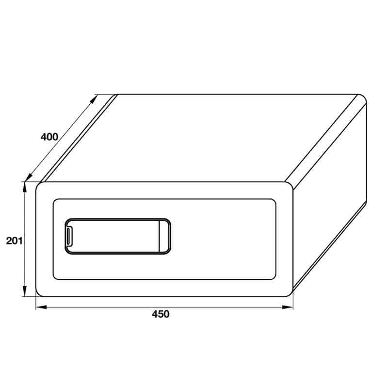 Kích thước Két sắt Hafele SB-900 836.28.390 Kích thước Két sắt Hafele SB-900 836.28.390