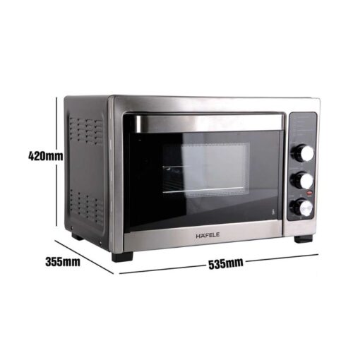 Kích thước lò nướng điện độc lập Hafele HO-F38A 538.01.210