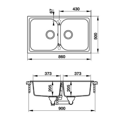 Hướng dẫn lắp đặt chậu rửa bát đá Hafele GRANSTONE HS19-GEN2R90 màu kem