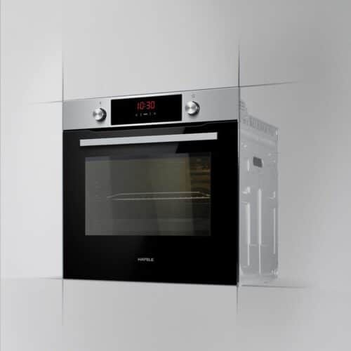 Lò nướng âm tủ Hafele HO-KT60G 535.62.601 lắp đặt âm tủ