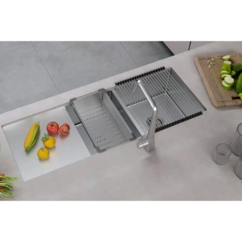 Bộ chậu rửa và phụ kiện Hafele HS21-SSD2S90L 567.94.059