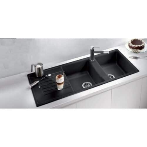 Chậu rửa bát Hafele Blancozia màu đen 8S 565.76.359