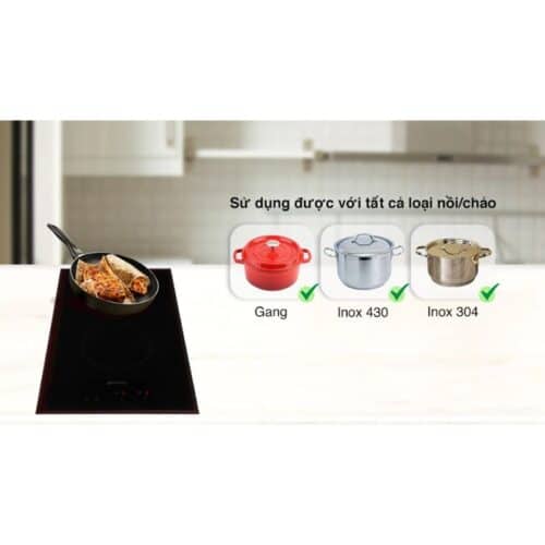 Tính năng Bếp điện Domino Hafele Smeg SE332EB 535.64.241