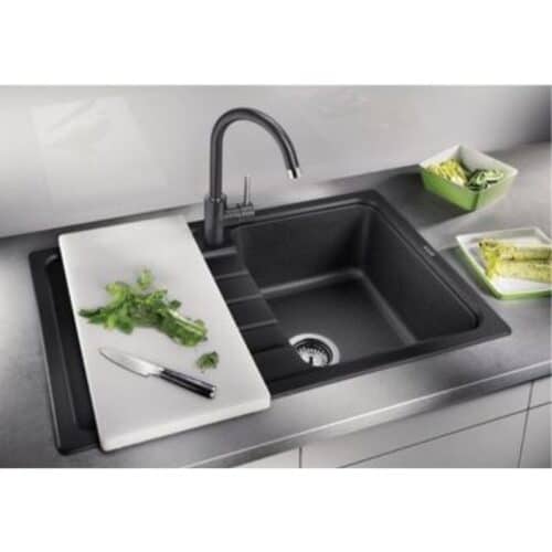 Vòi rửa bát Hafele Blancomida màu đen 569.07.300