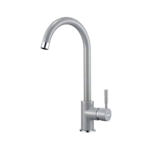 Vòi rửa bát Hafele màu xám HT19-GH1F270 570.51.590