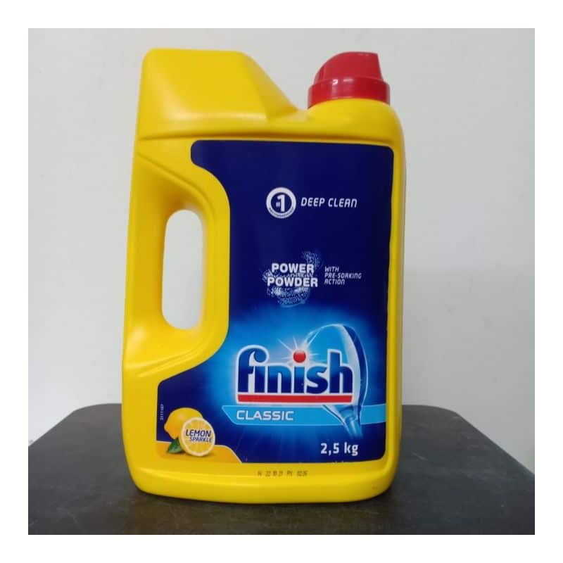 Ảnh Bột rửa chén bát Finish Classic 2.5kg Ảnh Bột rửa chén bát Finish Classic 2.5kg