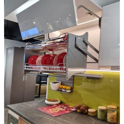 Rổ chén đĩa di động lướt tròn LENTO Cucina 504.76.205 mạ chrome 6 Ảnh rổ chén đĩa di động lướt tròn LENTO Cucina 504.76.205 mạ chrome