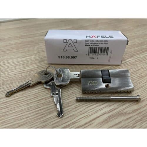 Ruột khóa 2 đầu Hafele 916.96.007, 60mm đồng thau 4 Ảnh Ruột khóa 2 đầu Hafele 916.96.007, 60mm Đồng thau