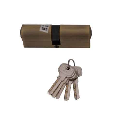 Ruột khóa 2 đầu Hafele 916.96.010, 65mm Đồng thau 4 Ảnh Ruột khóa 2 đầu Hafele 916.96.010, 65mm Đồng thau