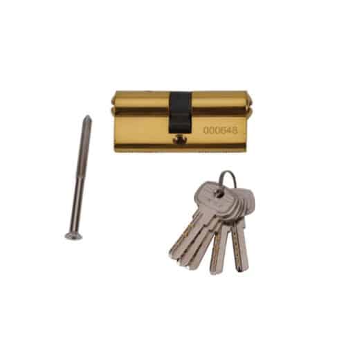 Ruột khóa 2 đầu Hafele 916.96.018, 71mm Đồng thau 4 Ảnh Ruột khóa 2 đầu Hafele 916.96.018, 71mm Đồng thau