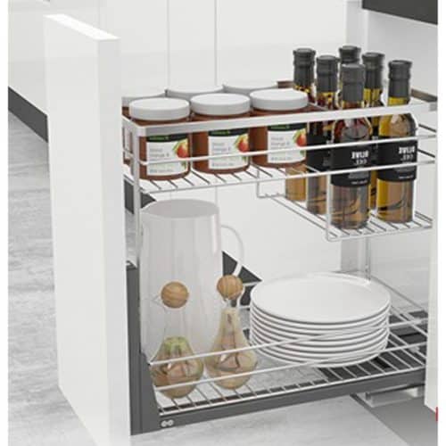 Ảnh thực tế bộ rổ gia vị SONATA Cucina 549.20.034 Inox 304