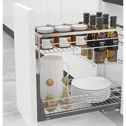 Ảnh thực tế bộ rổ gia vị SONATA Cucina 549.20.035 Inox 304