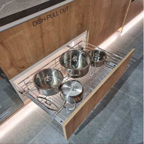 Ảnh thực tế bộ rổ xoong nồi CAPPELLA Cucina 549.08.024 Inox 304