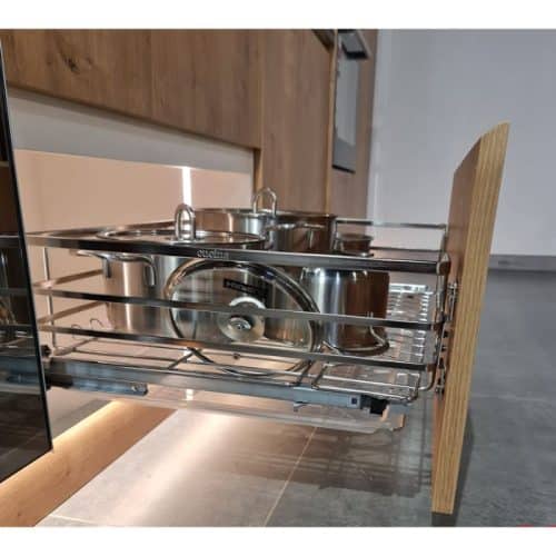 Bộ rổ xoong nồi CAPPELLA Cucina 549.08.227 mạ chrome 3 Ảnh thực tế bộ rổ xoong nồi CAPPELLA Cucina 549.08.227 mạ chrome