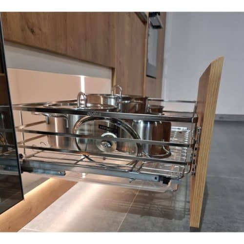 Bộ rổ xoong nồi CAPPELLA Cucina 549.08.228 mạ chrome 3 Ảnh thực tế bộ rổ xoong nồi CAPPELLA Cucina 549.08.228 mạ chrome