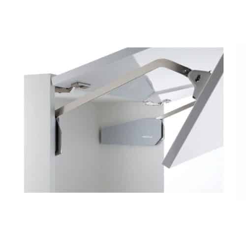 Bộ tay nâng FREE UP E Hafele 372.29.711 nắp xám 4 Ảnh thực tế bộ tay nâng FREE UP E Hafele 372.29.711 nắp xám