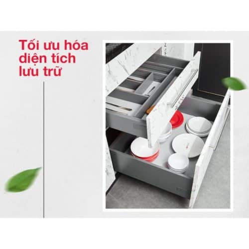 Ray hộp Alto-S chiều cao 120mm Hafele 552.36.345 3 Kích thước ray hộp Alto-S chiều cao 120mm Hafele 552.36.345