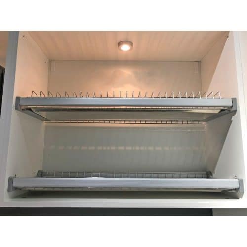 Ảnh thực tế rổ chén đĩa có khung PRESTO Cucina 544.40.007 Inox 304