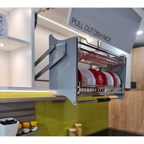 Rổ chén đĩa di động lướt dẹt LENTO Cucina 504.76.014 Inox 304 6 Ảnh thực tế rổ chén đĩa di động lướt dẹt LENTO Cucina 504.76.014 Inox 304