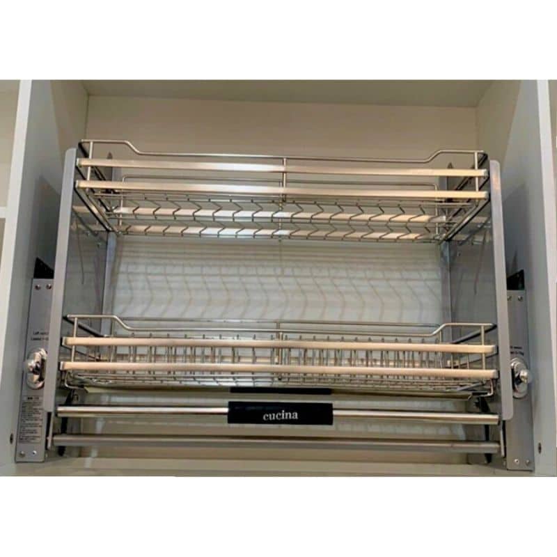 Ảnh thực tế rổ chén đĩa di động lướt dẹt LENTO Cucina 504.76.017 Inox 304 Ảnh thực tế rổ chén đĩa di động lướt dẹt LENTO Cucina 504.76.017 Inox 304