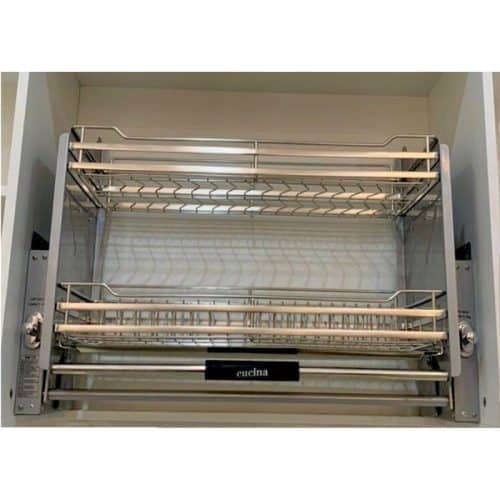 Rổ chén đĩa di động lướt dẹt LENTO Cucina 504.76.018 Inox 304 4 Ảnh thực tế rổ chén đĩa di động lướt dẹt LENTO Cucina 504.76.018 Inox 304